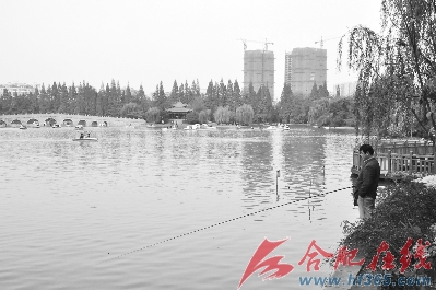 公园钓鱼手下留情