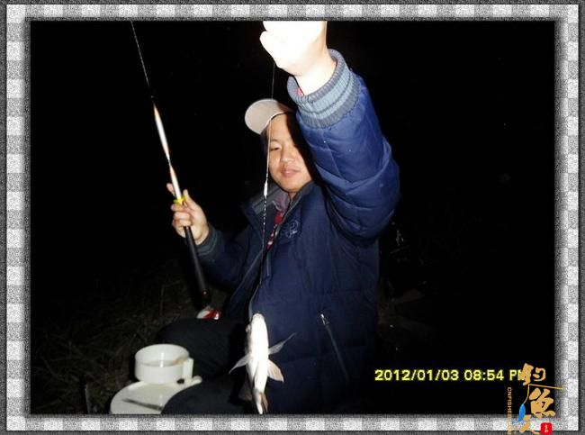 2012002夜钓破纪录 3个小时的鱼获 图