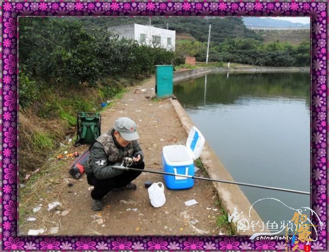 新年里开竿大吉哦，讨个彩头！图