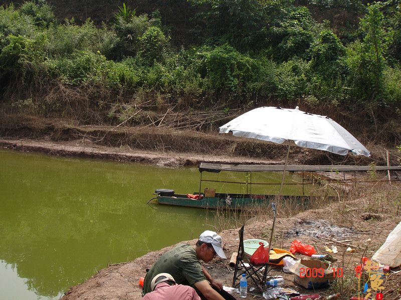西双版纳钓鱼的一个好地方----澜沧江一支流