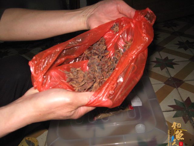 自己动手做五色糯米窝料 配图说明