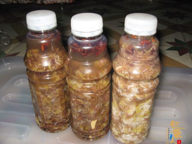 自己动手做五色糯米窝料 配图说明