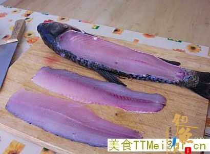 用鲁班的野生草鱼做的美味佳肴--水煮鱼 图