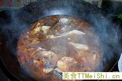 用鲁班的野生草鱼做的美味佳肴--水煮鱼 图