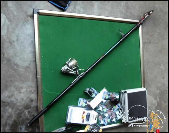 在网上进了点新设备 就等春暖花开好垂钓了