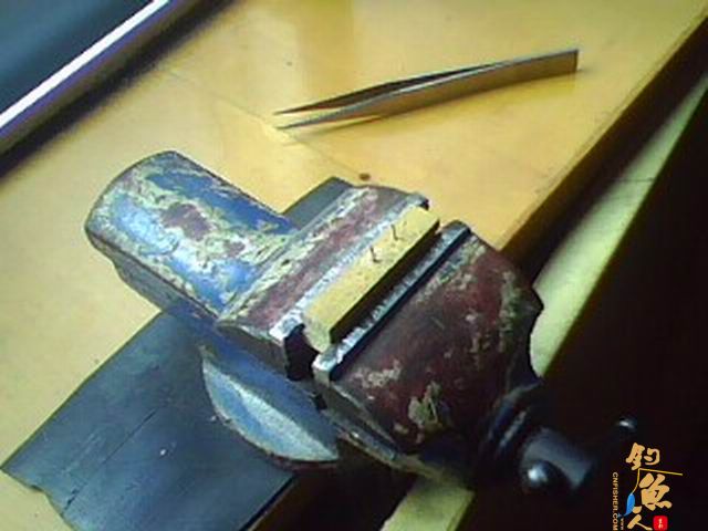 晒晒我的钓鲫朝天钩制做 朝天钩DIY 图