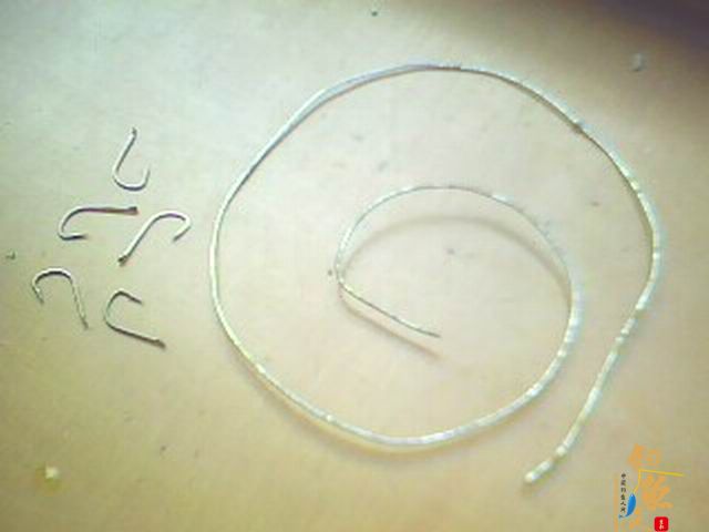晒晒我的钓鲫朝天钩制做 朝天钩DIY 图