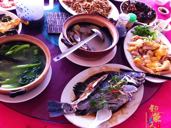 【湛江海湾游钓——雾朦胧，雨朦胧】