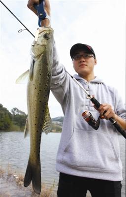 路亚钓:用金属亮片当鱼饵也能钓上大鱼(组图)