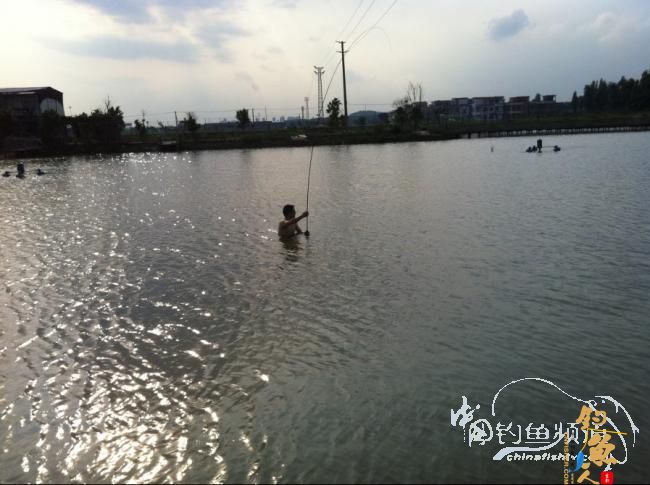 水下勇战大鲤鱼,应该叫水中勇士