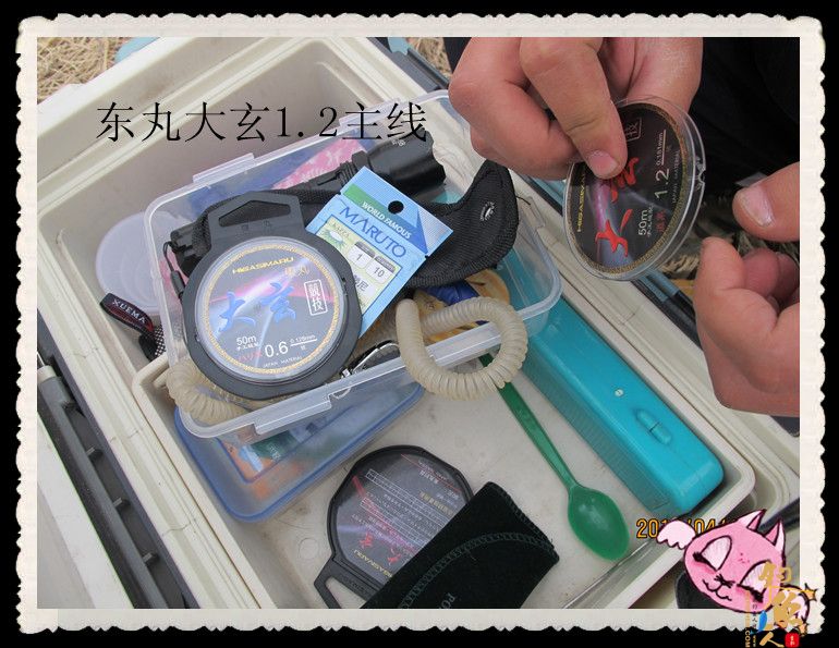 试钓东丸钓线1.2主0.8子线