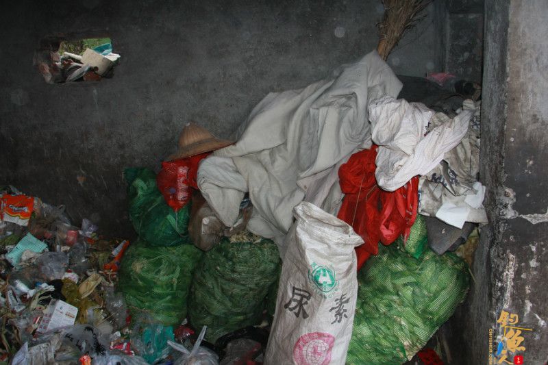 一位清洁工在垃圾房中的生活 --记绵阳市一位无工资无住所无人管的残疾人