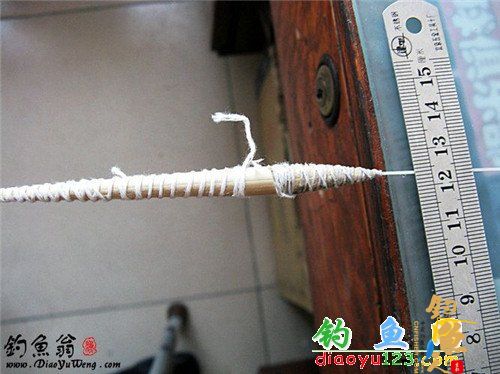 漂尾的粘合和调整也是一样