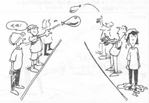 户外拓展训练游戏-扔水气球