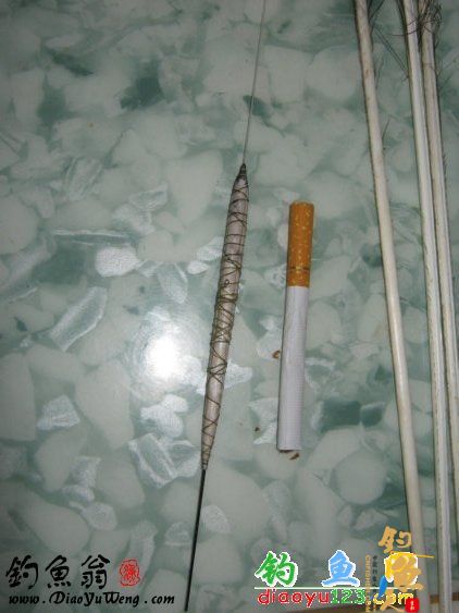 孔雀羽浮漂的制作-[钓鱼人 自制浮漂]