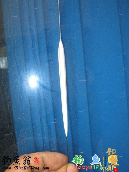 孔雀羽浮漂的制作-[钓鱼人 自制浮漂]