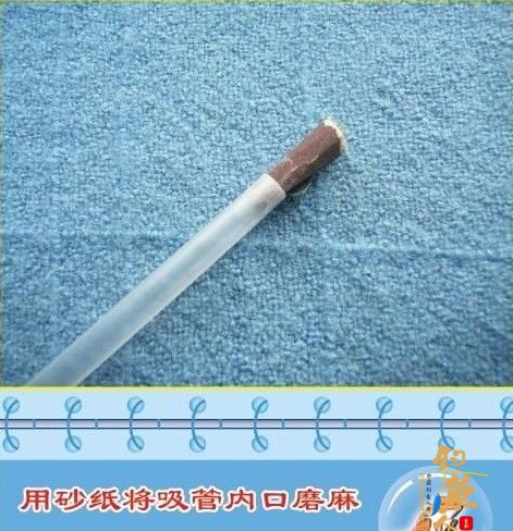 简易铅笔棍和塑料管浮漂制作 大量图片说明