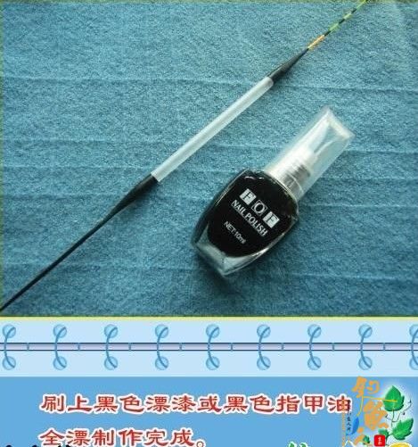 简易铅笔棍和塑料管浮漂制作 大量图片说明