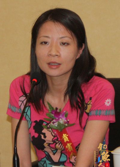 福建拉雅户外副总谭立讲话 图