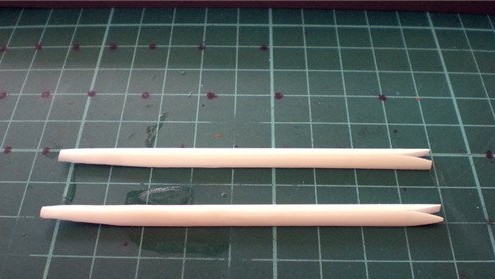 钓鱼人跟我一起自制孔雀羽浮漂(上)