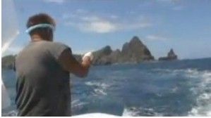 日本40余人集结钓鱼岛开始垂钓 图
