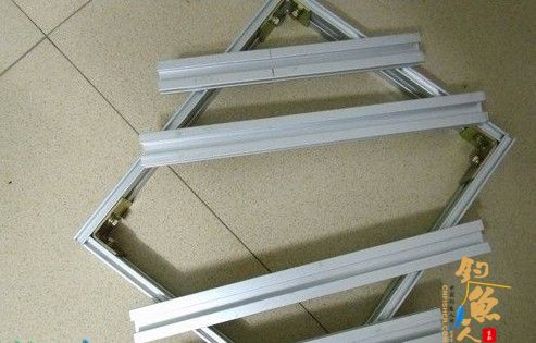 自制铝合金钓台[渔具DIY] 图3