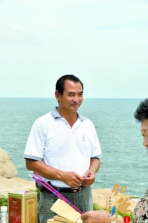 3年内,放鸡岛有望成为5A级景区 放鸡岛岛主陈明哲。(