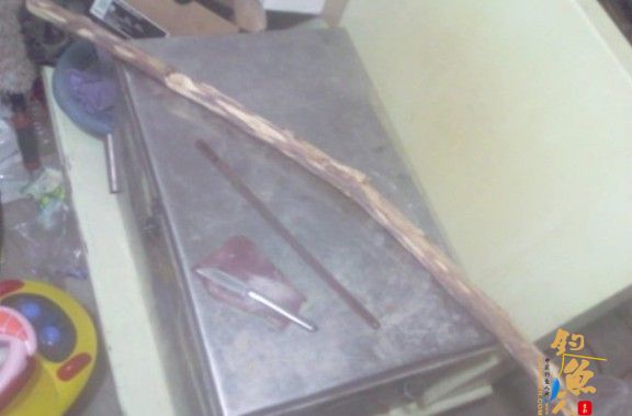 自制DIY鱼竿竿堵 5P 1