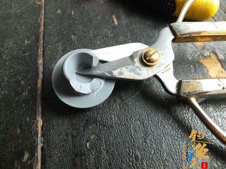 钓友自制DIY渔具翻版钩(糠饼钩)细致 多图8