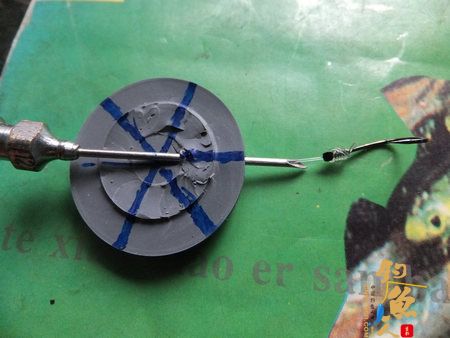 钓友自制DIY渔具翻版钩(糠饼钩)细致 多图10