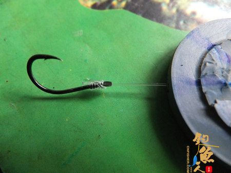 钓友自制DIY渔具翻版钩(糠饼钩)细致 多图11