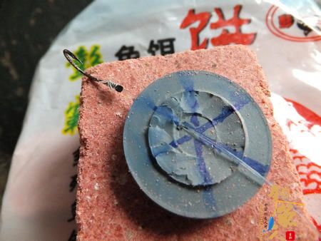 钓友自制DIY渔具翻版钩(糠饼钩)细致 多图12