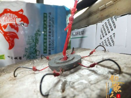 钓友自制DIY渔具翻版钩(糠饼钩)细致 多图13