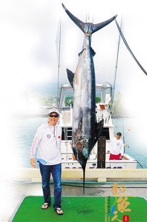 深圳钓手第53届夏威夷国际枪旗鱼钓鱼大赛钓大鱼 图