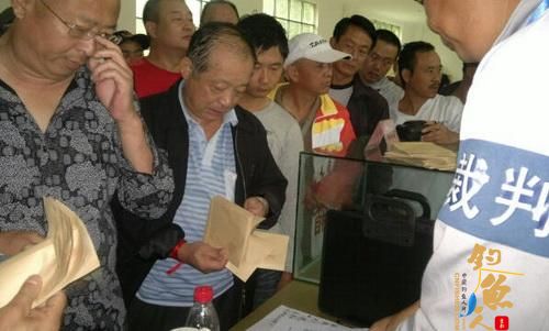 中国升钟湖钓鱼大奖赛开始参赛运动员验签