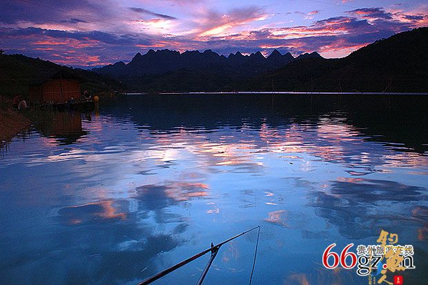 贵州最佳垂钓点-钓鱼人的天堂-万峰湖 图