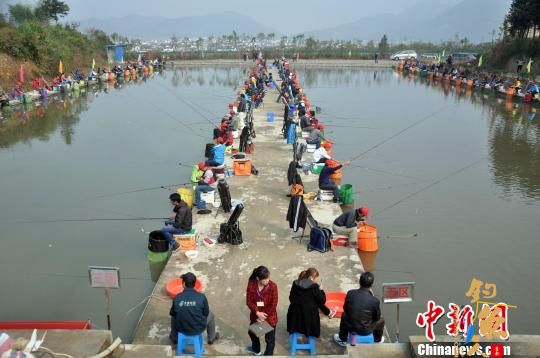 全国百名专业钓友齐聚安徽黄山静坐垂钓台 PK技艺