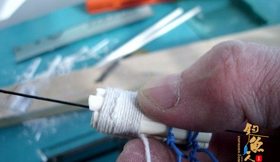 多拼孔雀羽浮漂(DIY)自制过程 多图 28P