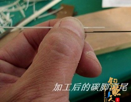 多拼孔雀羽浮漂(DIY)自制过程 多图 28P