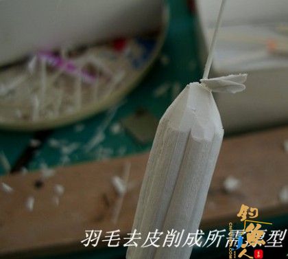 多拼孔雀羽浮漂(DIY)自制过程 多图 28P