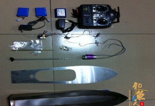 自制DIY超牛遥控打窝船 高手在民间 工科男伤不起啊