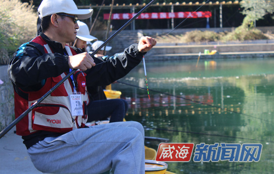 庆祝第56个国际聋人节,威海举行聋人钓鱼比赛