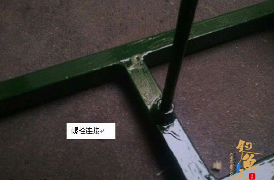 休闲野钓简易支架拉饵盘自制过程 全图 8P 