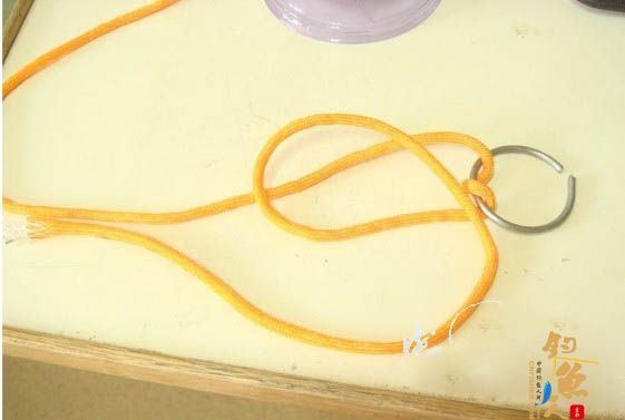 主线子线八字环的连接方法 图文解说