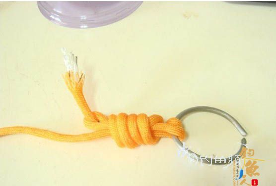 主线子线八字环的连接方法 图文解说