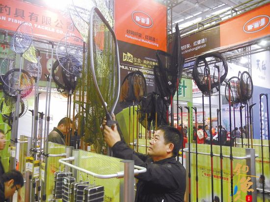 7日苏州冬季渔具展开展 600余家钓具企业参展