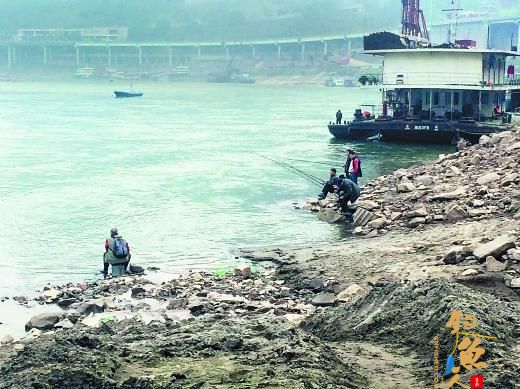 重庆:禁渔期江边仍有人钓鱼 遇检查时像“猫捉老鼠”