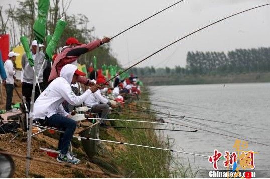 2015世界休闲体育大会钓鱼测试赛