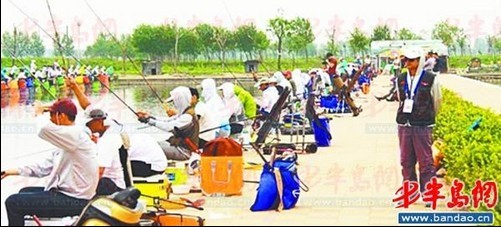 “体彩杯”钓鱼比赛成功举办