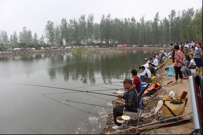 孟津县白鹤镇第二届“垂钓文化节”开幕